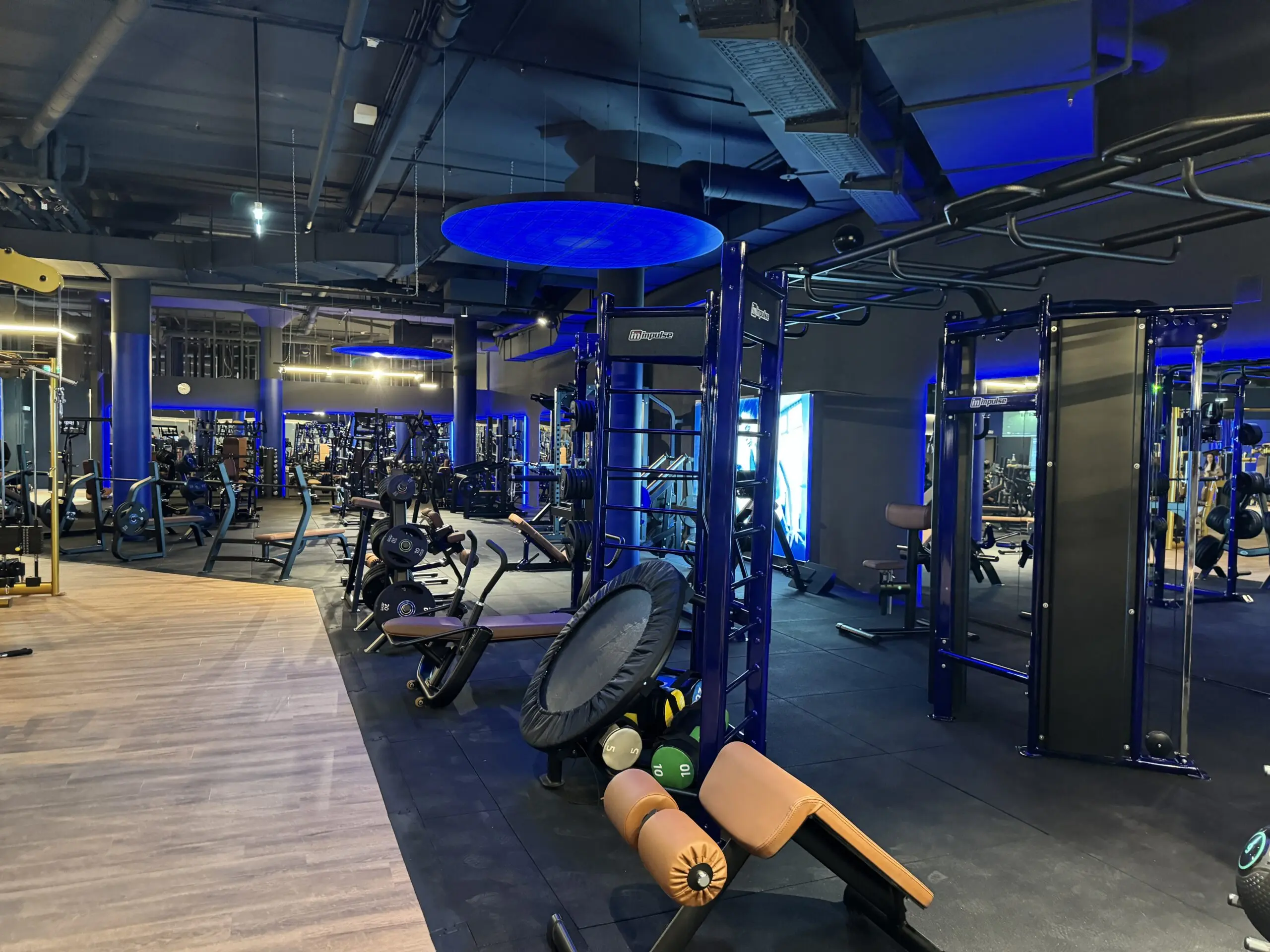 Fitnessscenter Innenbereich