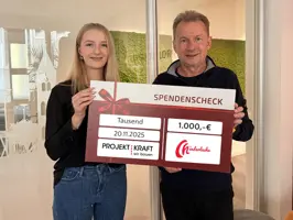 Unterstützung für Kinder in Not: Projekt Kraft spendet an Chinderlache e.V.